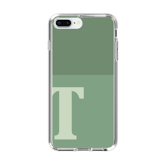Slim Protection Case［ Original - initial two tone - T green ］