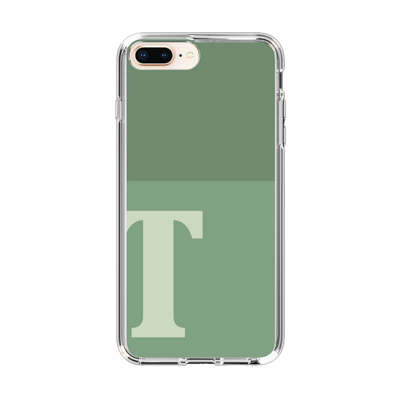 Slim Protection Case［ Original - initial two tone - T green ］