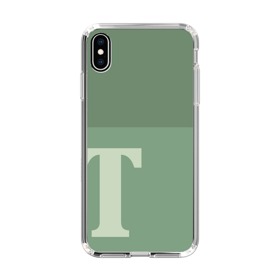 Slim Protection Case［ Original - initial two tone - T green ］