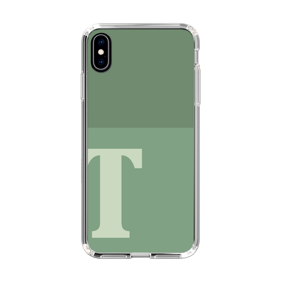 Slim Protection Case［ Original - initial two tone - T green ］