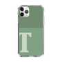 Slim Protection Case［ Original - initial two tone - T green ］