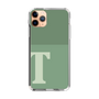 Slim Protection Case［ Original - initial two tone - T green ］