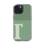 Slim Protection Case［ Original - initial two tone - T green ］