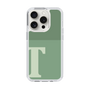 Slim Protection Case［ Original - initial two tone - T green ］