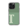 Slim Protection Case［ Original - initial two tone - T green ］