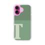 Slim Protection Case［ オリジナル - initial two tone - T green ］