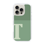 Slim Protection Case［ オリジナル - initial two tone - T green ］