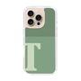 Slim Protection Case［ オリジナル - initial two tone - T green ］