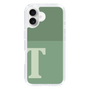 Slim Protection Case［ オリジナル - initial two tone - T green ］
