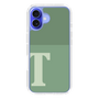 Slim Protection Case［ オリジナル - initial two tone - T green ］