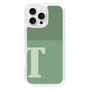 Slim Protection Case［ オリジナル - initial two tone - T green ］