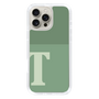 Slim Protection Case［ オリジナル - initial two tone - T green ］
