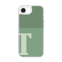 Slim Protection Case［ Original - initial two tone - T green ］