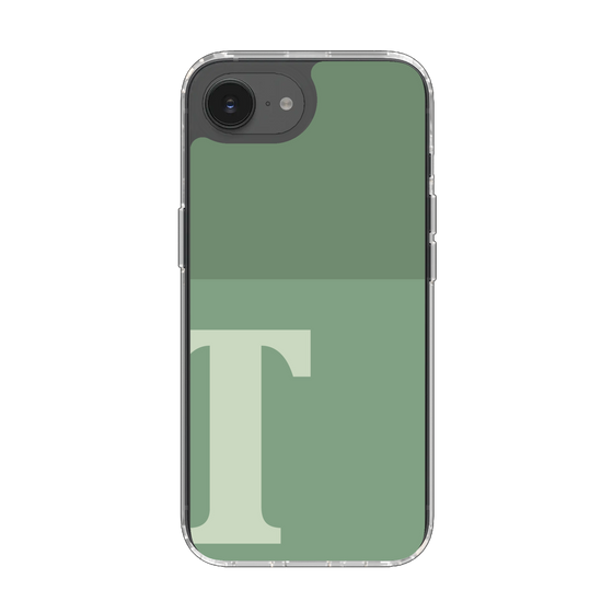 Slim Protection Case［ Original - initial two tone - T green ］