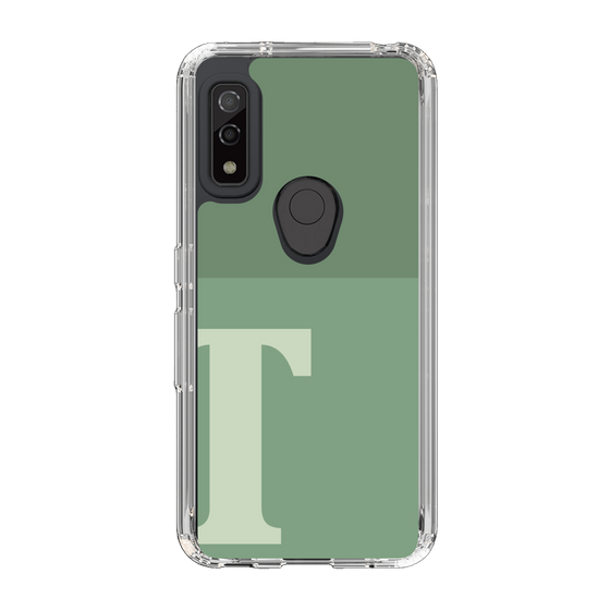 Slim Protection Case［ Original - initial two tone - T green ］