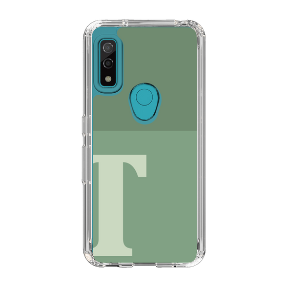 Slim Protection Case［ Original - initial two tone - T green ］