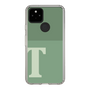 Slim Protection Case［ Original - initial two tone - T green ］