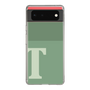 Slim Protection Case［ Original - initial two tone - T green ］