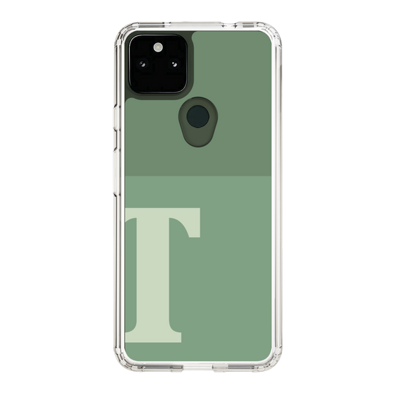 Slim Protection Case［ Original - initial two tone - T green ］