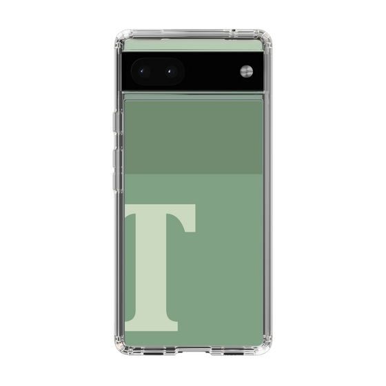 Slim Protection Case［ Original - initial two tone - T green ］