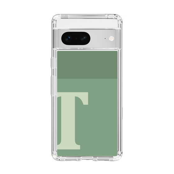 Slim Protection Case［ Original - initial two tone - T green ］