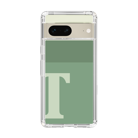 Slim Protection Case［ Original - initial two tone - T green ］