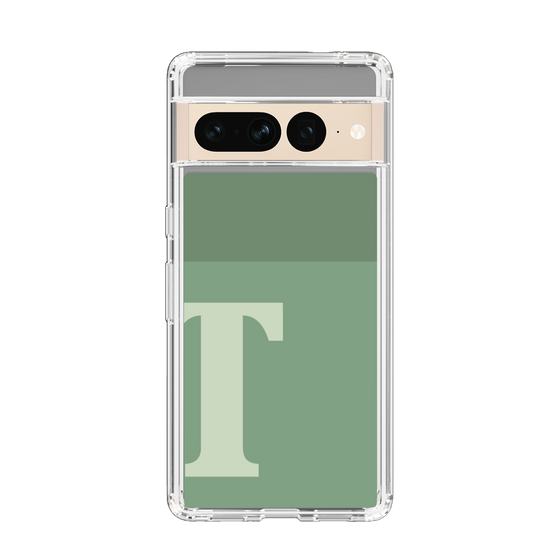 Slim Protection Case［ Original - initial two tone - T green ］