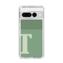 Slim Protection Case［ Original - initial two tone - T green ］