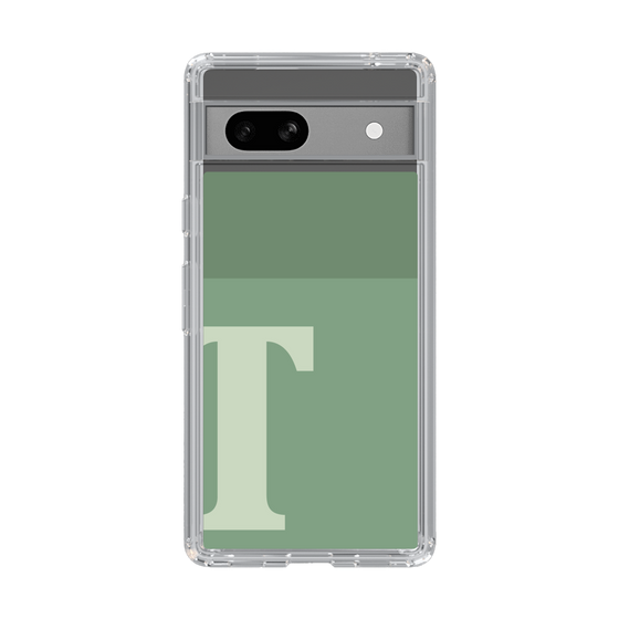 Slim Protection Case［ Original - initial two tone - T green ］