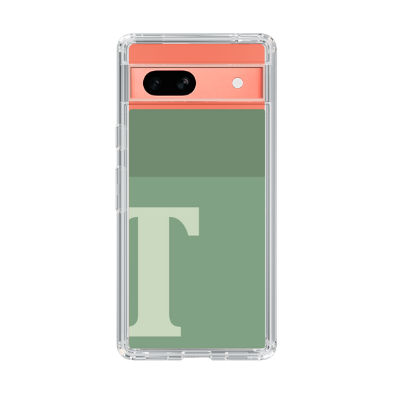 Slim Protection Case［ Original - initial two tone - T green ］