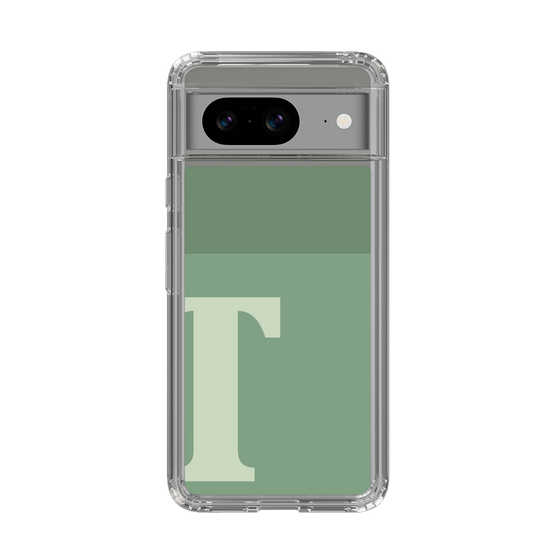 Slim Protection Case［ Original - initial two tone - T green ］
