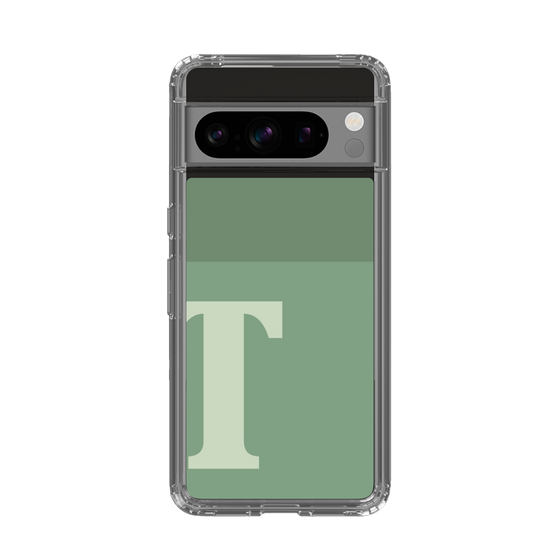 Slim Protection Case［ Original - initial two tone - T green ］