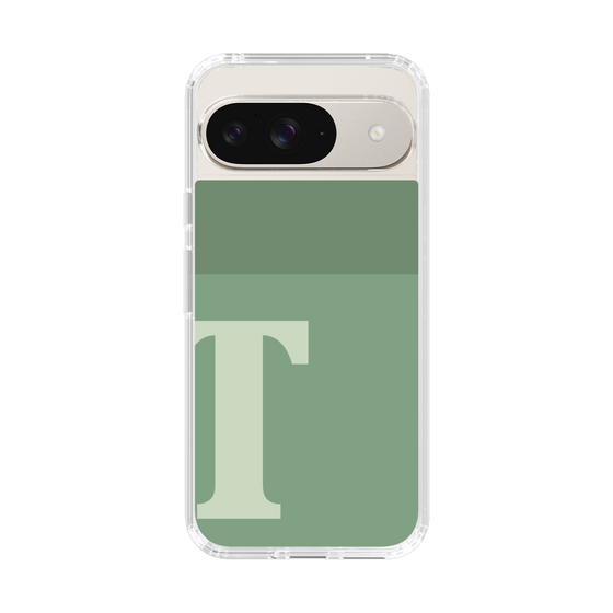 Slim Protection Case［ Original - initial two tone - T green ］