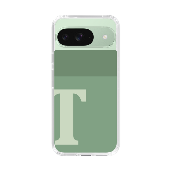 Slim Protection Case［ Original - initial two tone - T green ］