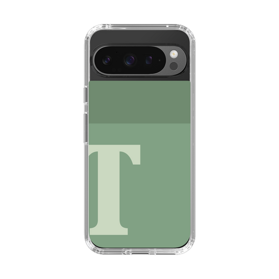 Slim Protection Case［ Original - initial two tone - T green ］