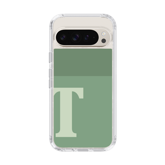 Slim Protection Case［ Original - initial two tone - T green ］