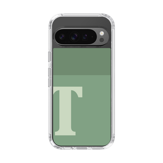 Slim Protection Case［ Original - initial two tone - T green ］