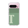 Slim Protection Case［ Original - initial two tone - T green ］
