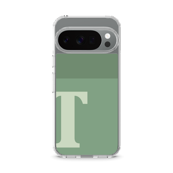 Slim Protection Case［ Original - initial two tone - T green ］