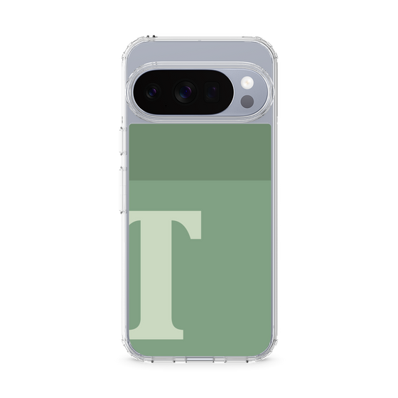 Slim Protection Case［ Original - initial two tone - T green ］