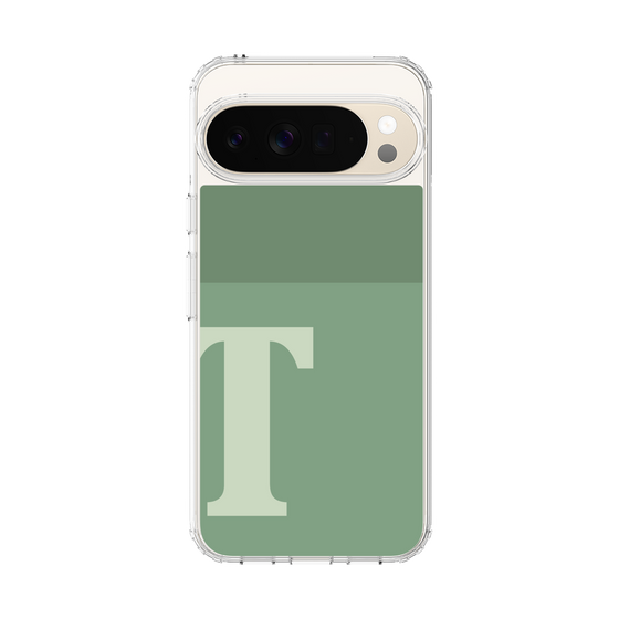 Slim Protection Case［ Original - initial two tone - T green ］