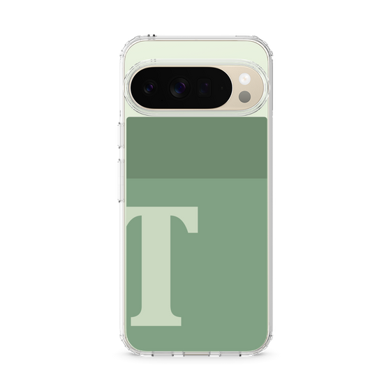 Slim Protection Case［ Original - initial two tone - T green ］
