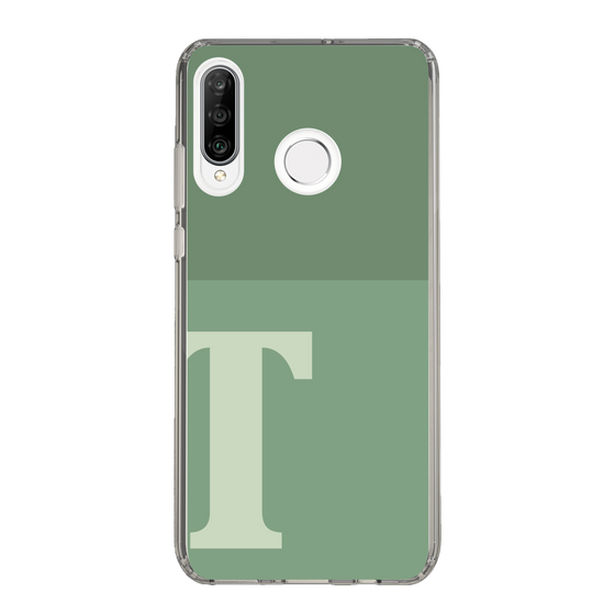 Slim Protection Case［ Original - initial two tone - T green ］