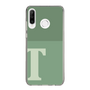 Slim Protection Case［ Original - initial two tone - T green ］