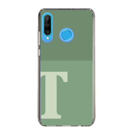 Slim Protection Case［ Original - initial two tone - T green ］
