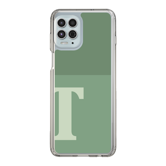 Slim Protection Case［ Original - initial two tone - T green ］