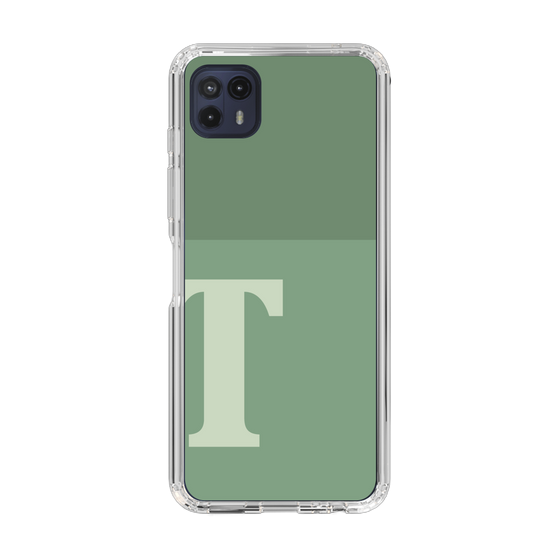 Slim Protection Case［ Original - initial two tone - T green ］