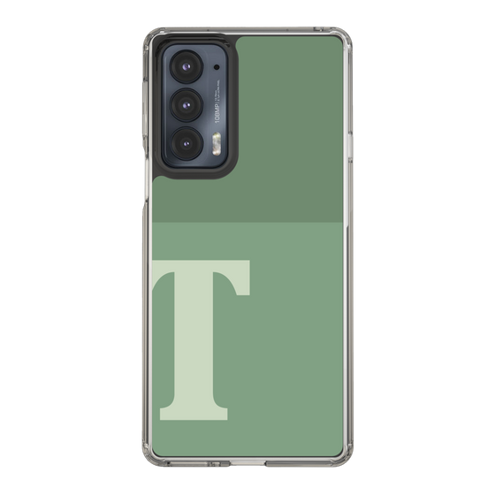 Slim Protection Case［ Original - initial two tone - T green ］
