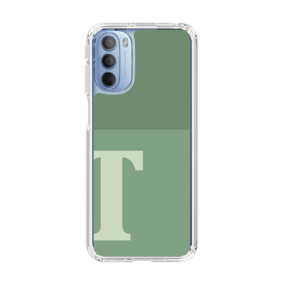 Slim Protection Case［ Original - initial two tone - T green ］
