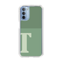 Slim Protection Case［ Original - initial two tone - T green ］
